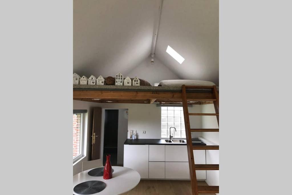 Cozy Studio On A Quaint Farm Lejlighed Kruibeke Eksteriør billede
